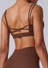 Brassière Baddie - Marron