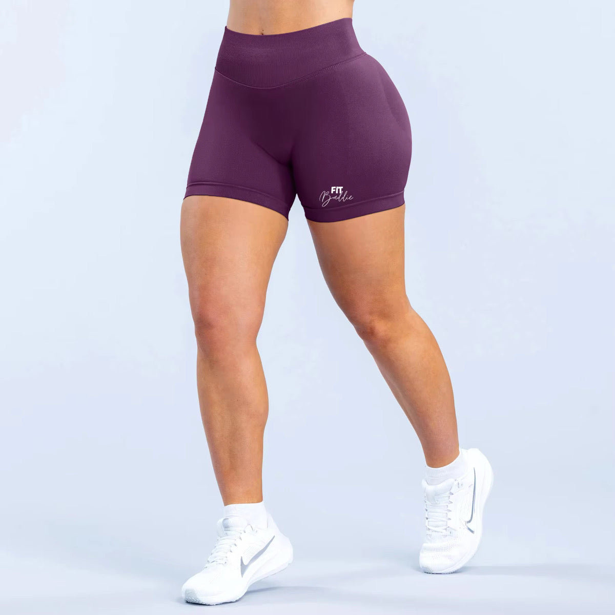 Biker short Basic - Violet