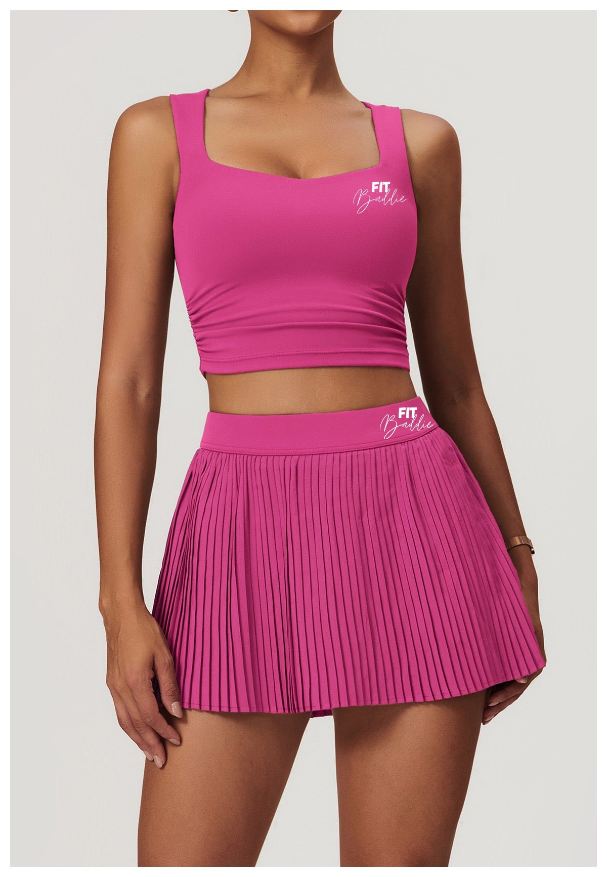 Set Jupe-short Serena - Fushia