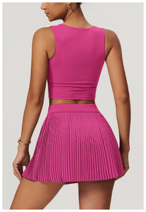 Set Jupe-short Serena - Fushia