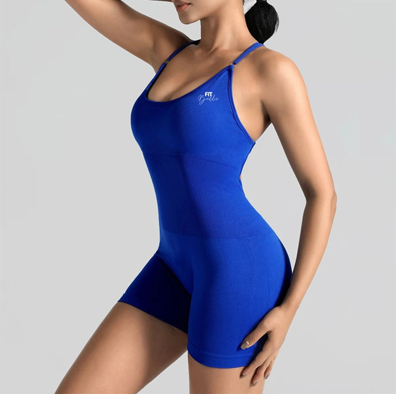 Combishort Summer - Bleu