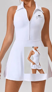 Robe short Naomi - Blanche